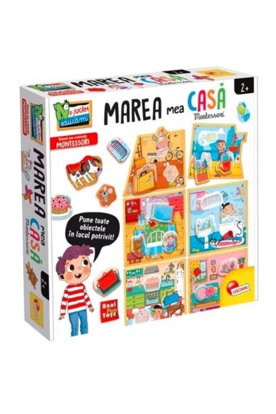 Lisciani Montessori Educational Game "My Big House"