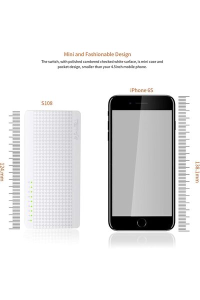 Tenda 8-Port 10/100Mbps Fast Network Switch