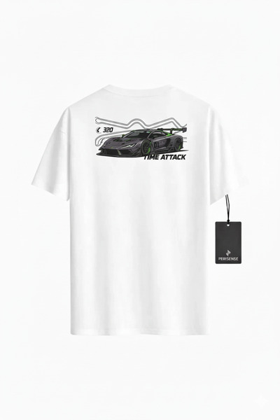 PERISENSE Unisex Zero Ichi Printed Premium Combed Cotton Oversized T-Shirt