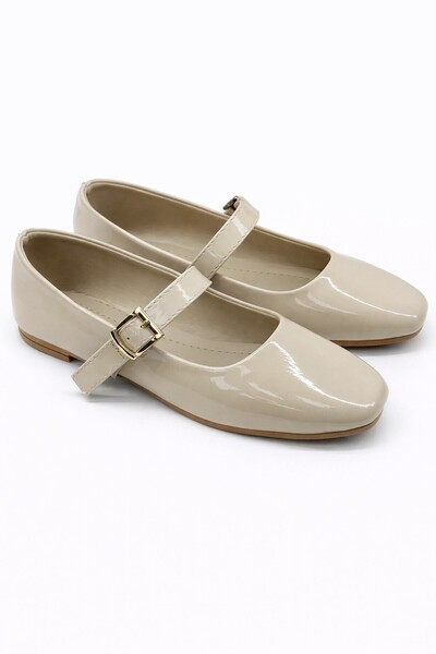 Moda Frato Sh-950 Buckle Ballerina Casual Women's Shoes Mary Jane Home Baller...