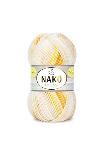 NAKO Elit Baby Anti-Pilling Hand Knitting Yarn (5 Pieces) - Şevval Tuhafi̇ye ...