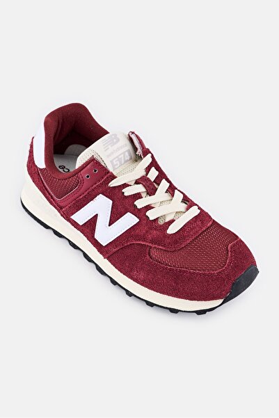 New Balance Men U574RBK Lace Up Outdoor Shoes, Maroon
