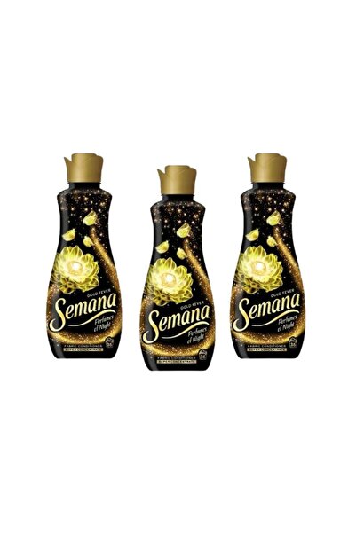 Semana Gold Fever Fabric Softener Promo Pack, Intense Night Fragrance, 3 Pieces