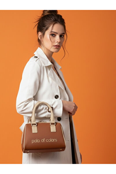 Çanta Trend Polo of Colors Women's Leather-Look Hand Shoulder Bag
