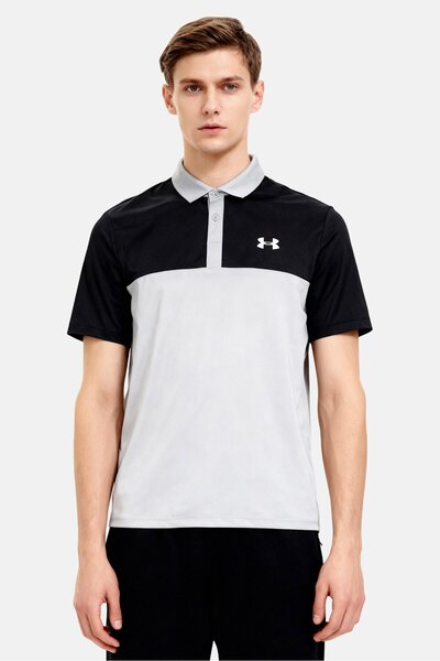 Under Armour Men Loose Fit Short Sleeve Golf Polo Shirt, Multicolor