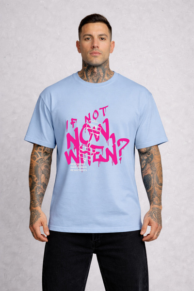 LORVEX Oversized T-Shirt Comfortable Fit Now When Printed 100% Cotton Premium...