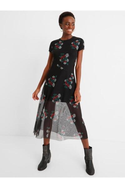 Desigual Rochie Desigual, Negru, 21SWVK14