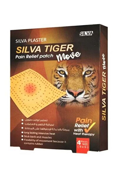 Silva Tiger Move Back Plaster 4 Pieces