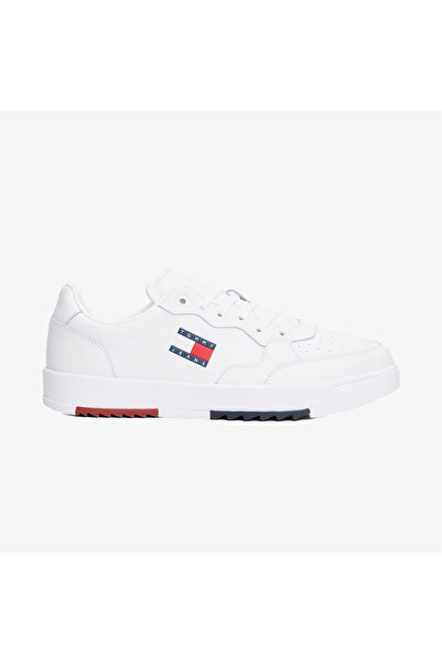 Tommy Hilfiger Tommy Jeans Retro Erkek Beyaz Sneaker