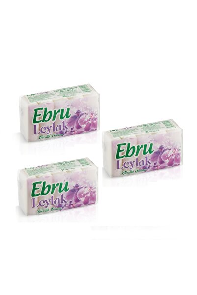 Ebru صابون تجميل بالليلك 5×75 جرام 3 قطع