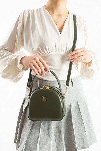 H&D COLLECTİON 3 Compartment Small Size Women's Hand and Shoulder Bag