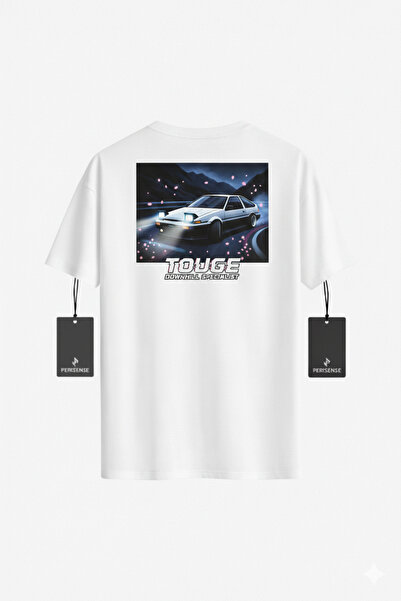 PERISENSE Unisex Touge King Printed Premium Combed Cotton Oversized T-Shirt