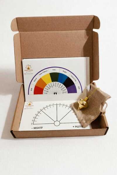 meditasyondükkanı Card Set with Tray and Pandul