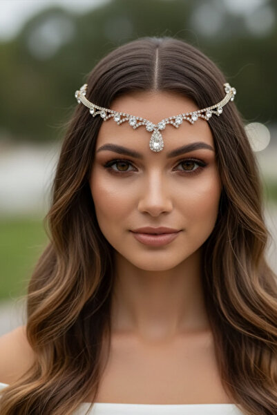 shop Piese de bijuterii strălucitoare de culoare argintie - Accesoriu de păr ...