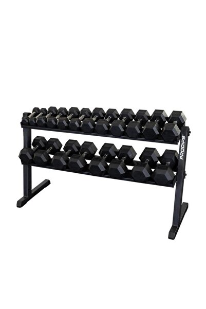 prodips Dambıl Rack 2 Katlı Dambıl Standı Black Model