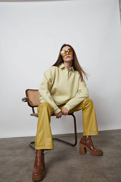 Beyyoglu Straight Deri Pantolon