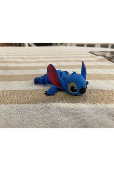 3D Stitch Hareketli (Flexi) Figür