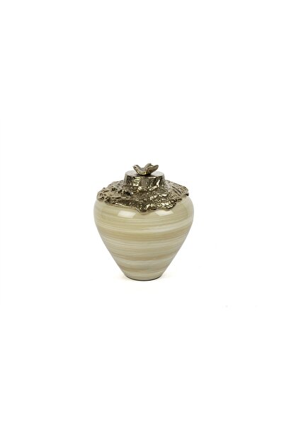 Home Cream Champagne Cube-24X26Cm - Cream