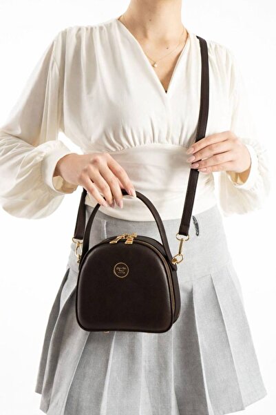 H&D COLLECTİON 3 Compartment Small Size Women's Hand and Shoulder Bag