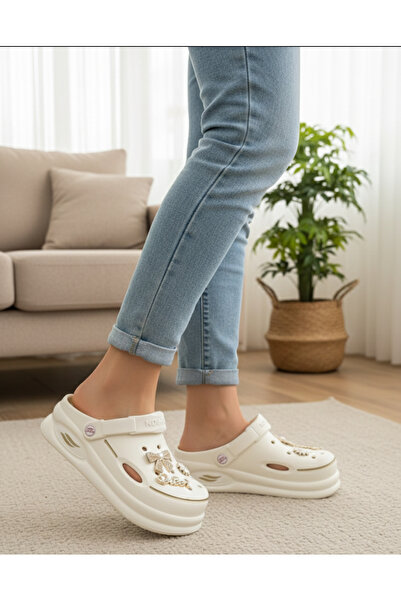 Hızlı Al High-Sole Cros Slippers. Hospital Cook Nurse Doctor Sea Beach Pool W...