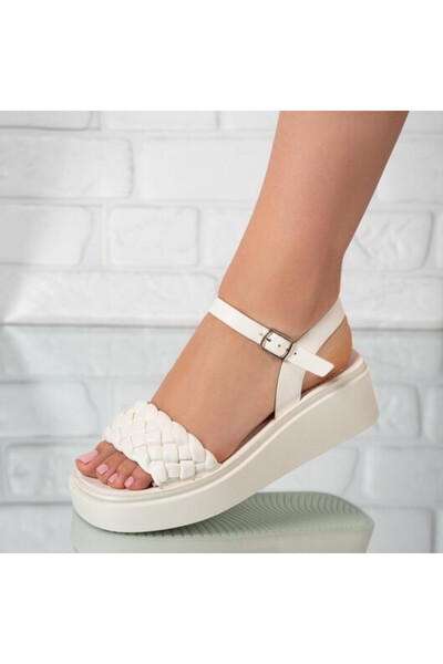 Sofia Store Sandale dama din piele ecologica Catinca