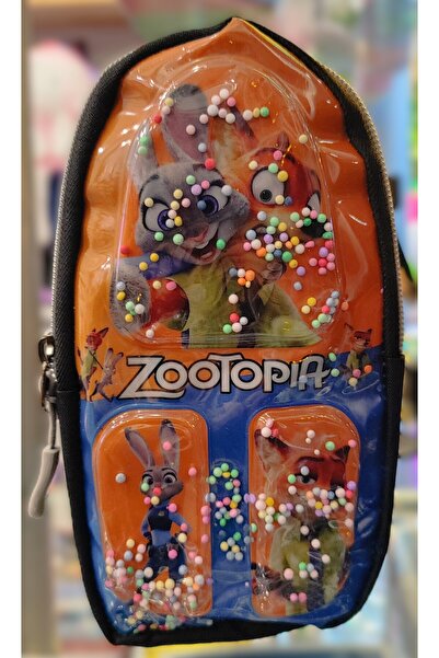 ada çanta kırtasiye Τσάντα μολυβιού διπλής θήκης με φιγούρα Zootopia AD333315