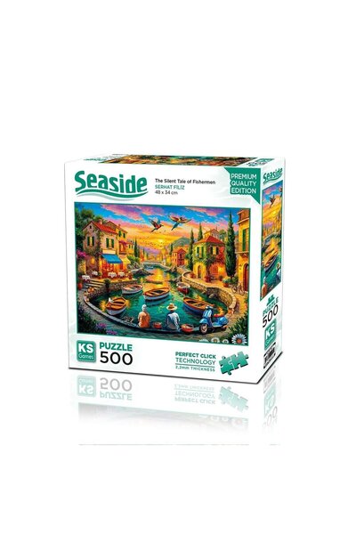 FABBA TOYS لغز 20089: 500 قطعة - قصة الصياد الصامتة