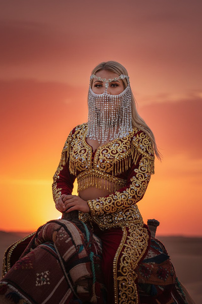 Kaftan Collection Oryantal Dansöz Peçesi