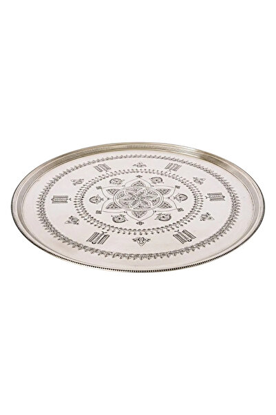 modabakir Copper Embroidered Tray 59 cm