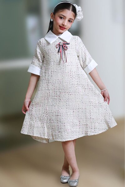 gmax Girls' striped dress