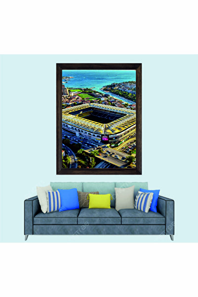 Lioncraft Fenerbahçe Spor Çerçeveli Duvar Tablosu, Kadıköy, Taraftar Tablosu ...