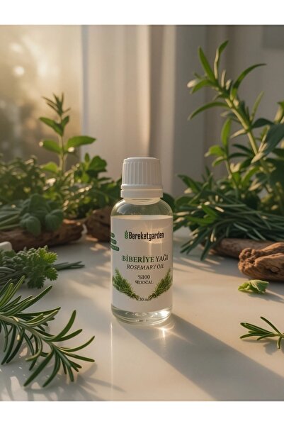 BereketGarden Biberiye Yağı – 100% Saf ve Doğal – 30 ml