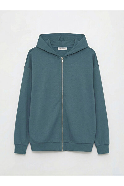 LC Waikiki Rmz gi̇yi̇m: the ka Hooded oft touch women's zip-up sweatshirt - m...