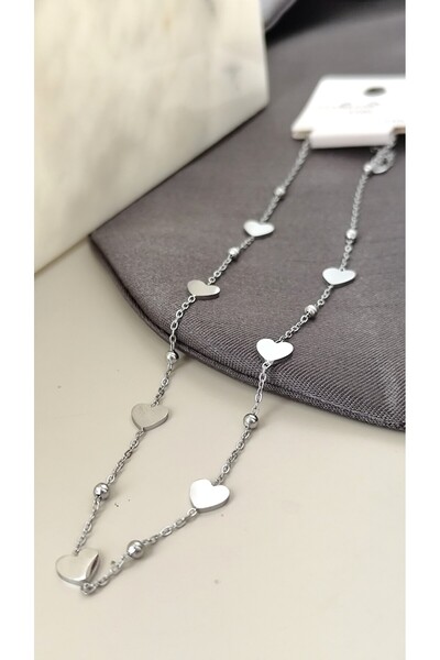 DİAVENTA TAKI VE AKSESUAR 316L Steel Chain Model Steel Non-Tarnish Necklace-45
