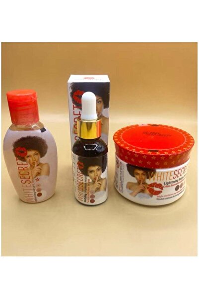 White secret كريم مع سيروم وزيت لتفتيح الجسم