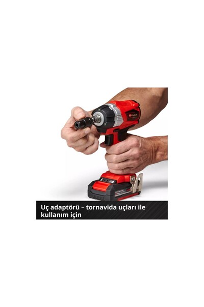 Einhell Tp-Cw 18 Li Bl Akülü Somun Sıkma Makinesi + 1 x 4 Ah Akü (Çantalı)