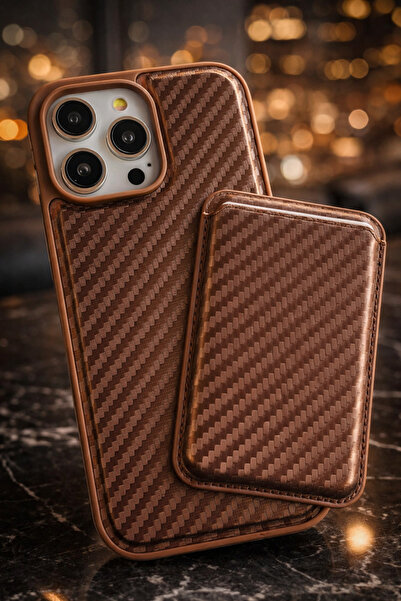 EDELFU Premium iPhone 12 Pro Max - Carbon Velvet Carbon Fiber Inside Velvet M...