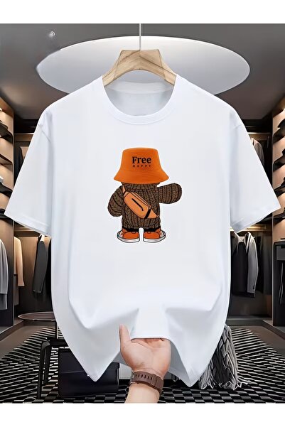 COMANCHERO Μπλουζάκι Unisex Oversize με στάμπα αρκουδάκι