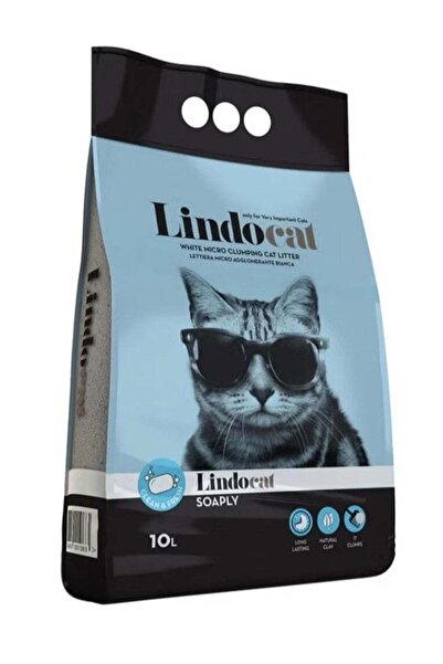 Lindocasa رمل قطط ليندوكات من سابلي ساند، 10 لترات