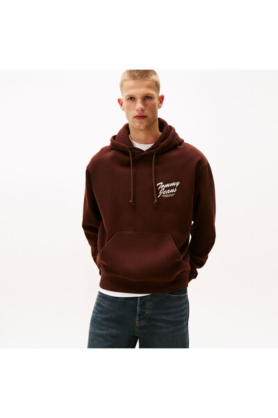 Tommy Hilfiger Relax Vovelty Graphic Men's Brown Sweatshirt