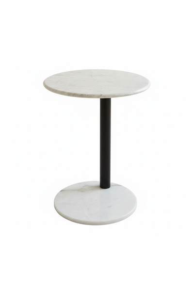Generic Modern Marble Service Table - 33x57 cm