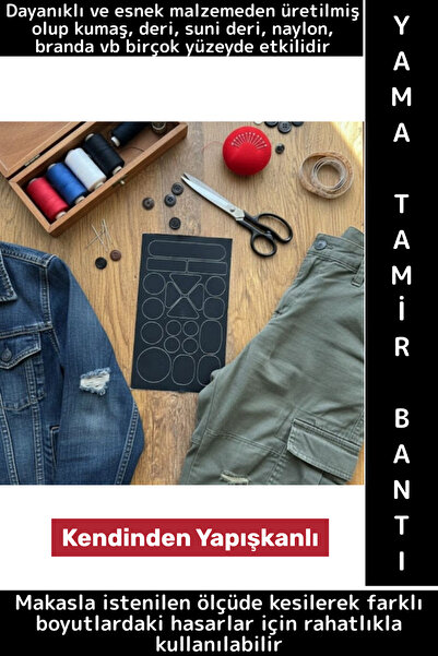 Wintoup Kendinden Yapışkanlı Kumaş Suni Deri Naylon Çanta Mont Ayakkabı Otomo...