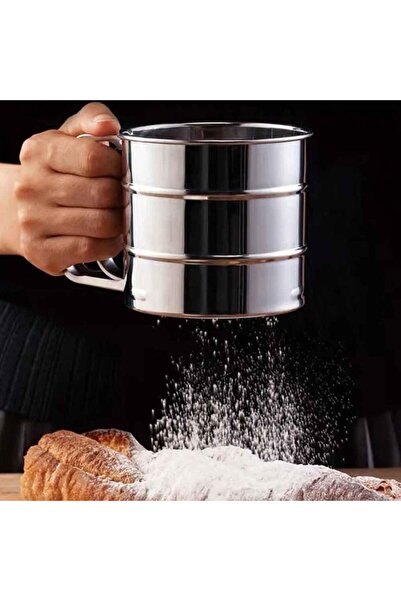 HOMENESS Pratik Paslanmaz Çelik Elek – Un, Şeker ve Pasta Kullanımı