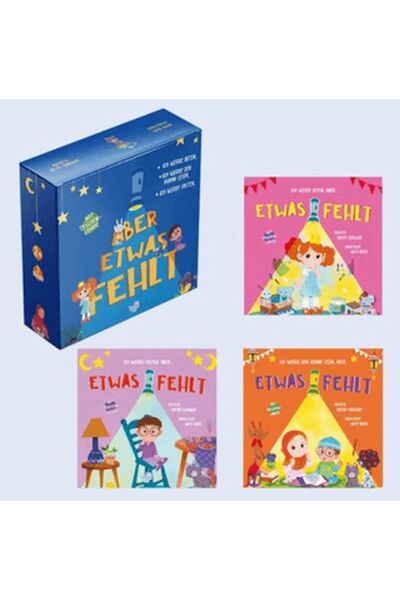 TREND Aber Etwas Fehlt - Almanca Bir Şey Eksik Seti (3 Fenerli Kitap)