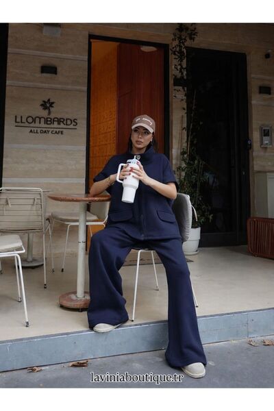 LAVİNİA 3 İplik Yelek Takım