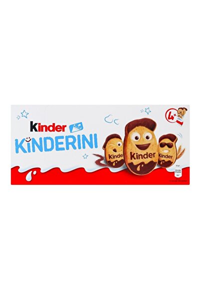 Kinder KinderiniKakao-süt dekorlu çıtır kurabiyeler 4x25gr