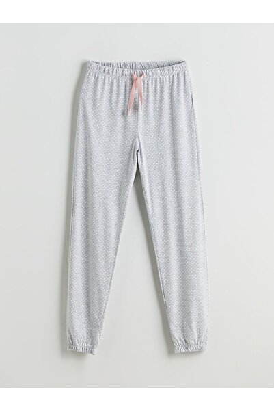 LC Waikiki LCW DREAM Beli Lastikli Puantiyeli Kadın Jogger Pijama Altı