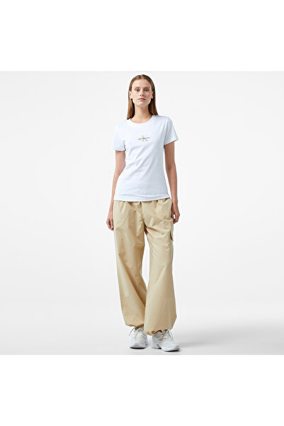 Calvin Klein Jeans Kadın Haki Pantolon