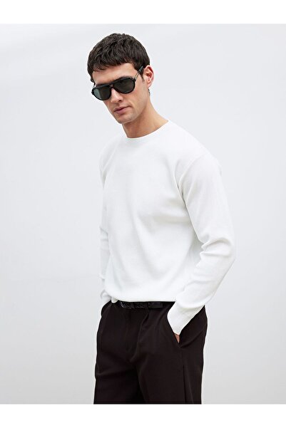 LC Waikiki Lcw Vision Crew Neck Corded Fabric Men's Knitwear Sweater