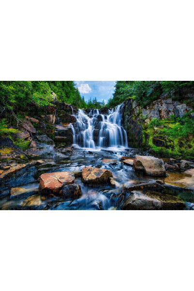 Arterior Wallpaper Doğa şelale kayalar poster duvar kağıdı